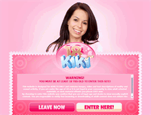 Tablet Screenshot of kiki18.com